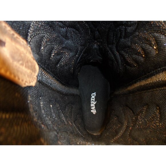 Laredo Men's 10" Cowboy Pointed Toe Leather Western Boots Brown Size 9D - Picture 7 of 8